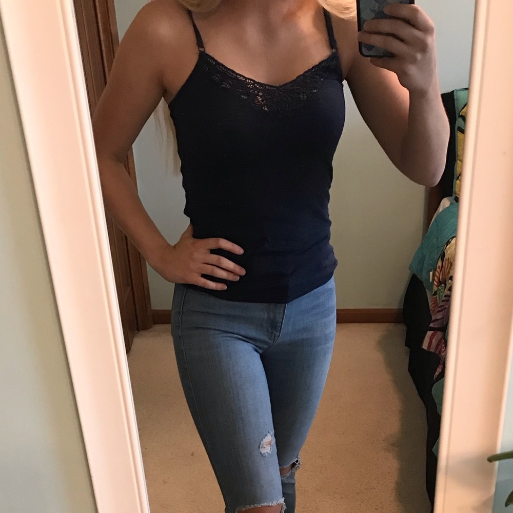 Blue tank